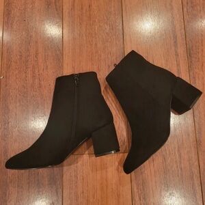 New Look Classic Black Ankle Booties